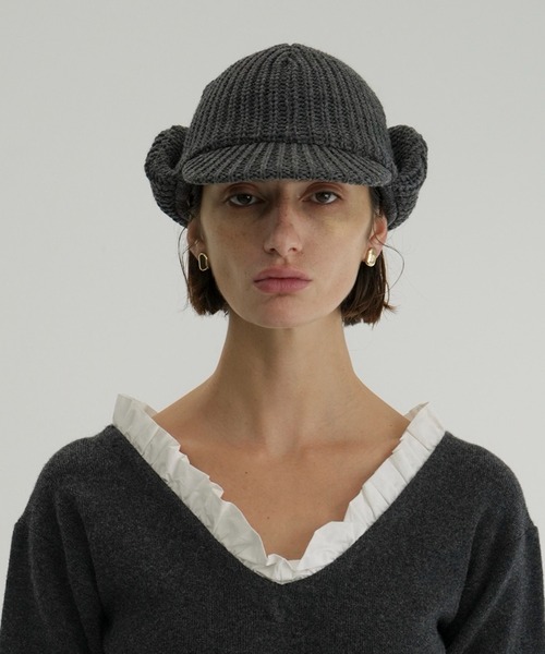 CLANE（クラネ） キャップ 帽子 KIJIMA TAKAYUKI ×CLANE WOOL KNIT EAR