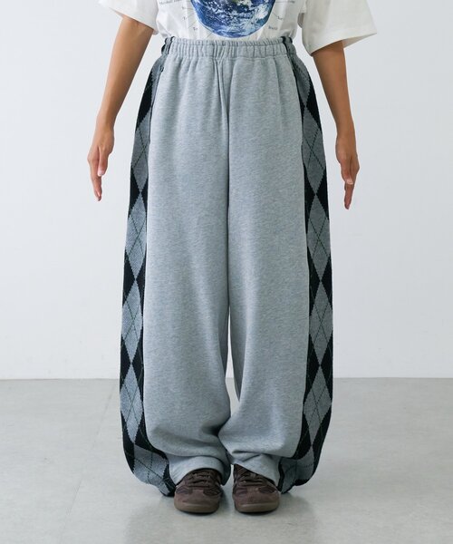 「CIAOPANIC TYPY」 イージーパンツ MEDIUM グレー レディース_画像2