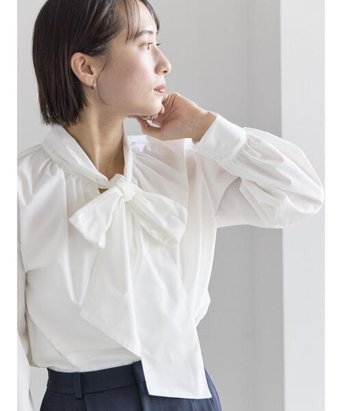 Te chichi（テチチ） ブラウス シャツ ビッグボウタイブラウス