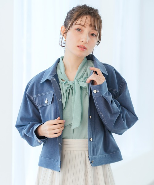 MISCH MASCH(ミッシュマッシュ) コート アウター 2026春夏新作 MISCH MASCH(ミッシュマッシュ) コート アウター 2026春夏新作