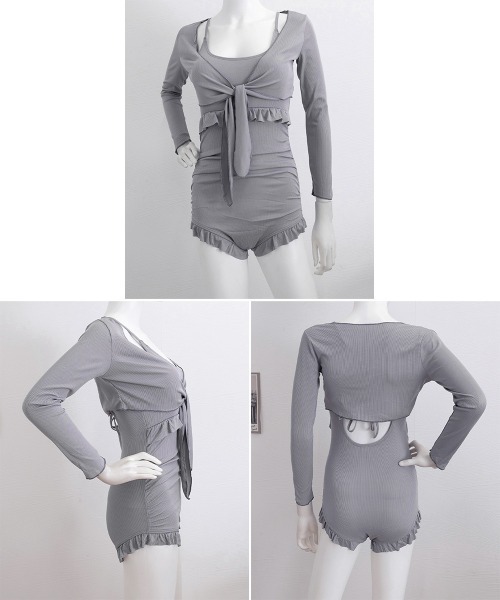 miniministore（ミニミニストア） 水着 ボレロ付き ワンピース水着