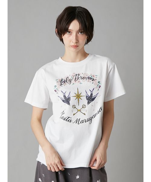 LILY BROWN KEITA MARUYAMA グラフィック Tシャツ LILY BROWN×KEITA MARUYAMA】グラフィックTシャツ(Tシャツ・カットソー
