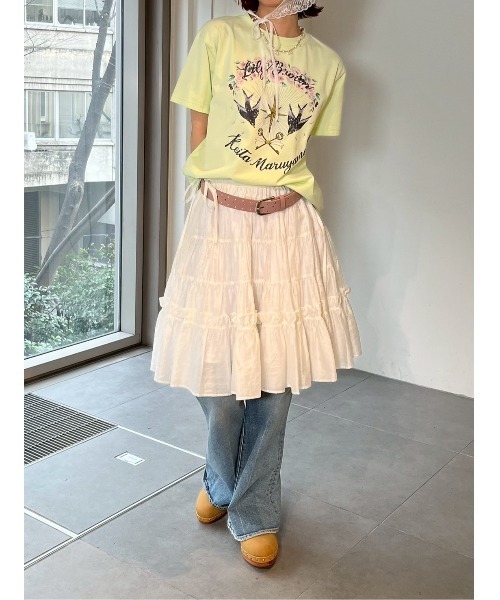 LILY BROWN（リリーブラウン） tシャツ 「LILY BROWN×KEITA MARUYAMA