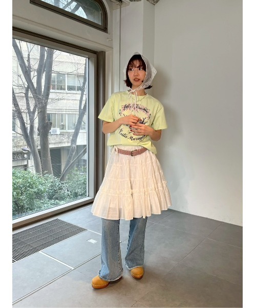 LILY BROWN（リリーブラウン） tシャツ 「LILY BROWN×KEITA MARUYAMA