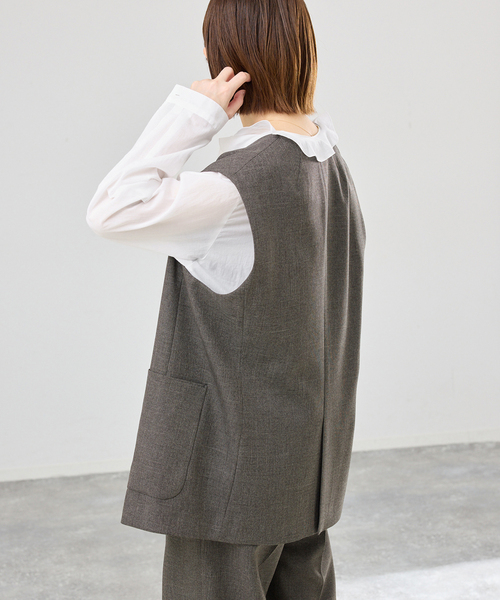 美品☺︎IENA toteme ブラウス IENA（イエナ） ブラウス シャツ レーストリムフリルブラウス