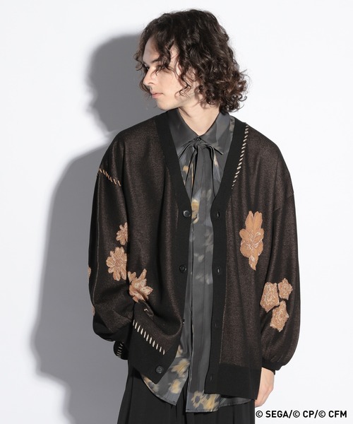 HARE」 ニットカーディガン MEDIUM ベージュ レディース モヘア 