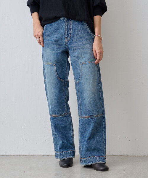 BEARDSLEY(ビアズリー) デニムパンツ FREE インディゴブルー BEARDSLEY(ビアズリー) デニムパンツ FREE インディゴブルー