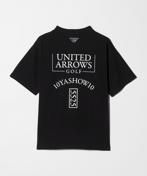 UNITED ARROWS GOLF ゴルフストライプシャツ L 未使用 5525golf tシャツ 「別注」「5525 × 10YASHOW10 × UNITED ARROWS GOLF