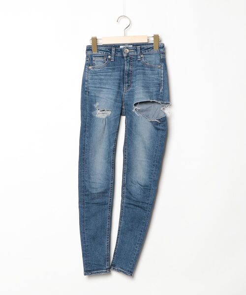 GYDA スキニーデニム XSサイズ GYDA（ジェイダ） スキニーデニムパンツ X-SMALL ブルー レディース