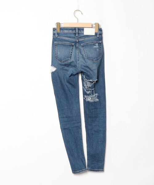 GYDA（ジェイダ） スキニーデニムパンツ X-SMALL ブルー レディース