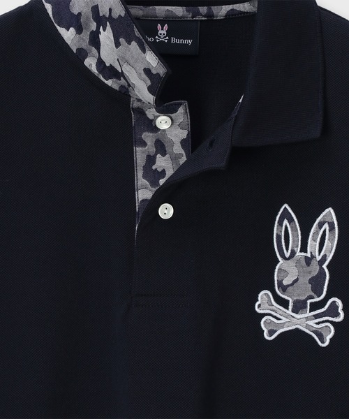 Psycho Bunny（サイコバニー） uvカット ポロシャツ COOLMAX カモフラ
