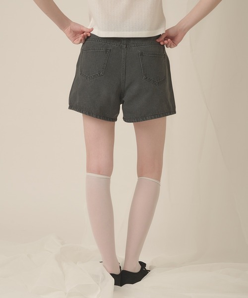 hazyl パンツ hazy patch short pants / ヘイジーパッチショートパンツ