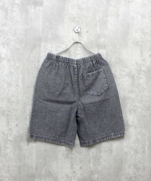 SHISKY（シスキー） ハーフパンツ パンツ ケミカルウォッシュ デニム