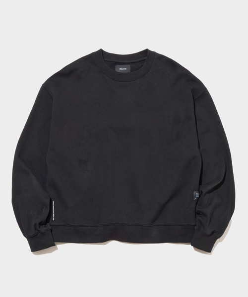 トレーナー/スウェット ella_selectshop sleeve sweat DELUXE（デラックス） トレーナー スウェット VANILLA メンズ