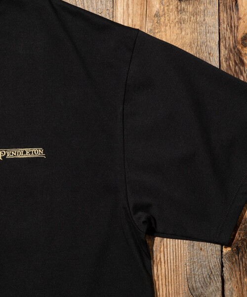 「PENDLETON」 半袖Tシャツ LARGE ブラック メンズ_画像5