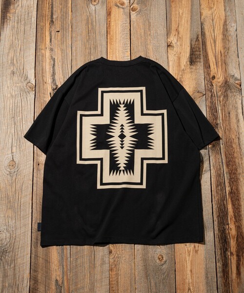 「PENDLETON」 半袖Tシャツ LARGE ブラック メンズ_画像8