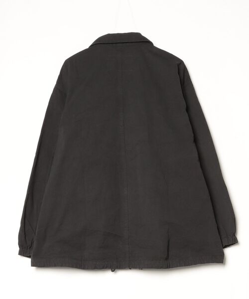コート ジャケット 「VOAAOV」 WEATHER CLOTH GARMENT DYE Over Coach Jacket メンズ レディースの画像