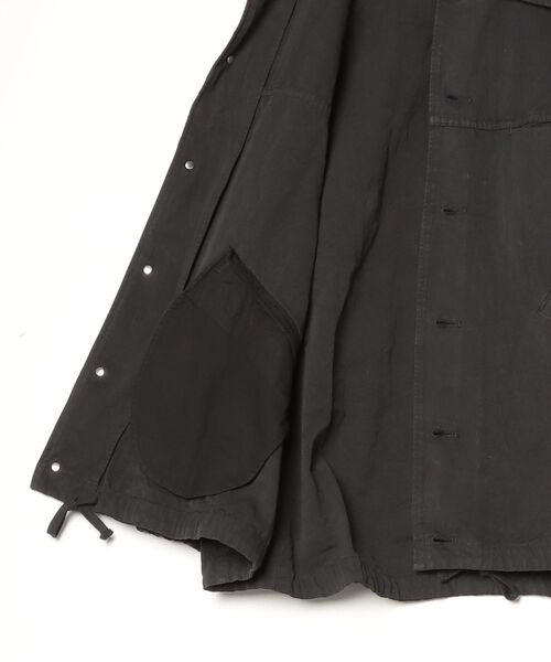コート ジャケット 「VOAAOV」 WEATHER CLOTH GARMENT DYE Over Coach Jacket メンズ レディースの画像