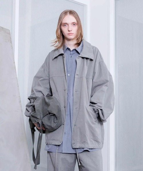 VOAAOV（ヴォアーブ） コート ジャケット WEATHER CLOTH GARMENT DYE