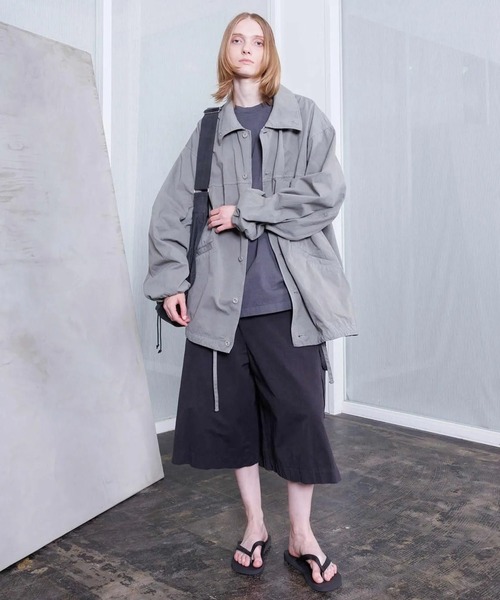 VOAAOV（ヴォアーブ） コート ジャケット WEATHER CLOTH GARMENT DYE