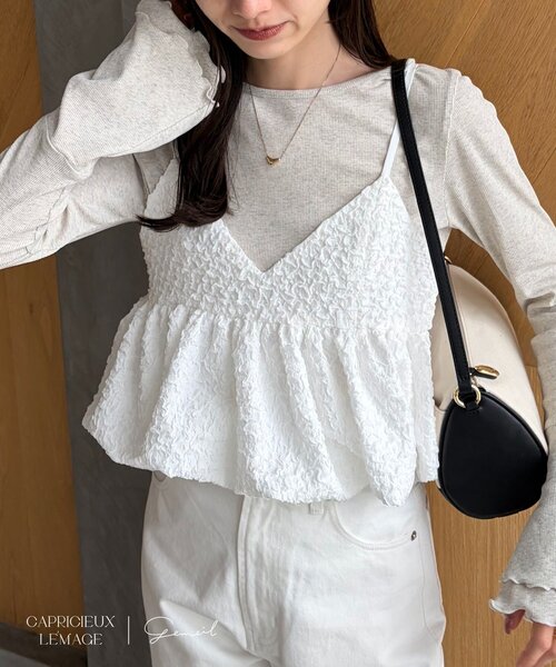 CAPRICIEUX LE'MAGE（カプリシューレマージュ） ブラウス シャツ 「LE