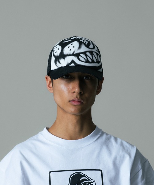 XLARGE（エクストラ ラージ） メッシュキャップ キャップ 帽子 DOG