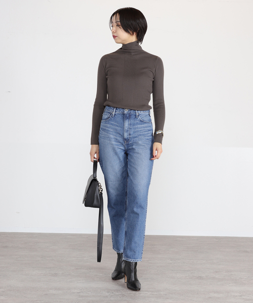 「VERMEIL par iena」 デニムパンツ 25 コバルトブルー レディースの画像