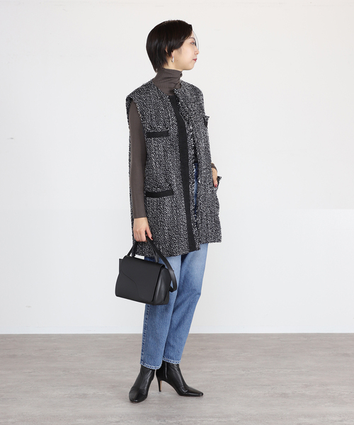 「VERMEIL par iena」 デニムパンツ 25 コバルトブルー レディースの画像