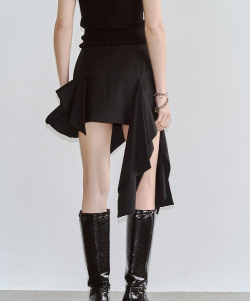 スカート IRREGULAR HEM SKIRT/イレギュラーヘムスカートの画像