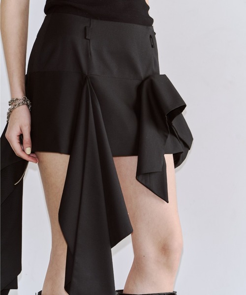 スカート IRREGULAR HEM SKIRT/イレギュラーヘムスカートの画像