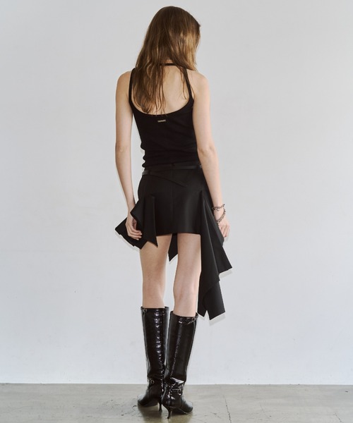 スカート IRREGULAR HEM SKIRT/イレギュラーヘムスカートの画像