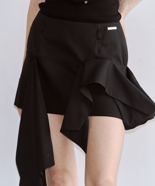 スカート IRREGULAR HEM SKIRT/イレギュラーヘムスカートの画像