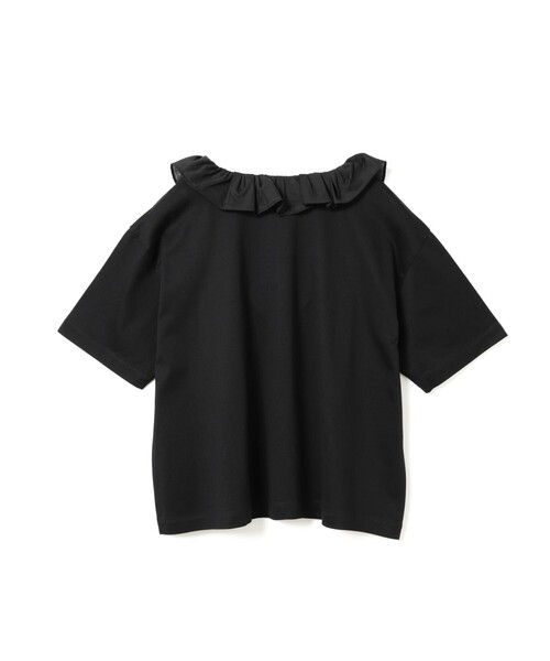 mizuiroind（ミズイロインド） tシャツ 半袖 フリルカラースキッパーT
