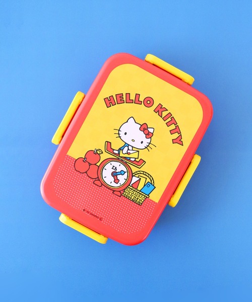 sanrio（サンリオ） 弁当箱 ハローキティ レトロ25 4点ロックランチ