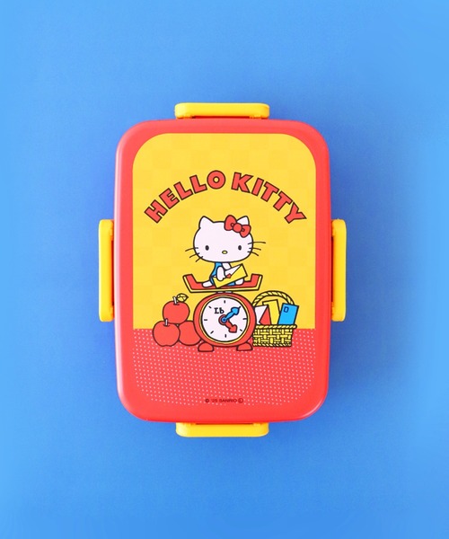 sanrio（サンリオ） 弁当箱 ハローキティ レトロ25 4点ロックランチ