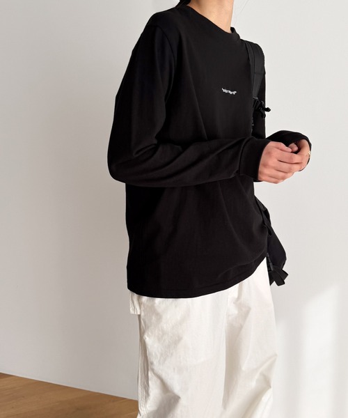 「CANAL JEAN」 長袖カットソー ONE SIZE ホワイト レディース_画像6