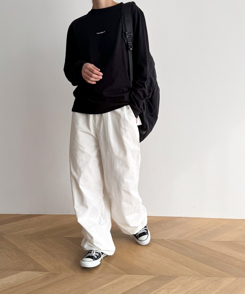 「CANAL JEAN」 長袖カットソー ONE SIZE ホワイト レディース_画像8