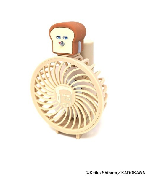 パンどろぼう」マルチハンディファン / 携帯扇風機 USB充電 折りたたみ