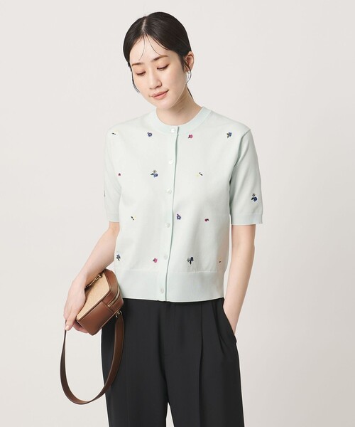 UNITED ARROWS（ユナイテッドアローズ） カーディガン フラワー エン