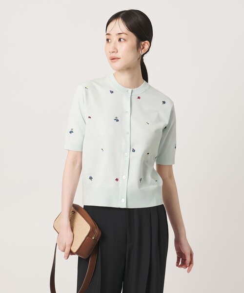 UNITED ARROWS（ユナイテッドアローズ） カーディガン フラワー エン