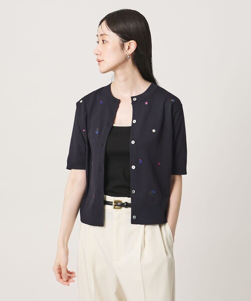 UNITED ARROWS（ユナイテッドアローズ） カーディガン フラワー エン