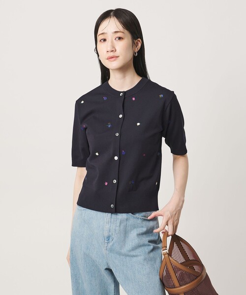 UNITED ARROWS（ユナイテッドアローズ） カーディガン フラワー エン