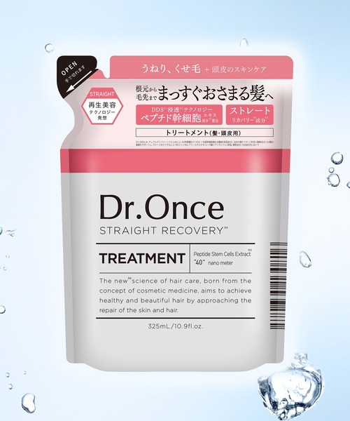 Dr.Once シャンプー シャンプー/トリートメント 詰め替え : ZOZOTOWN