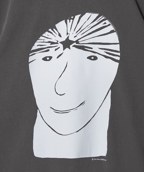 6 tシャツ 半袖 「別注」「Are You Different for 6」STAR MAN/Tシャツ