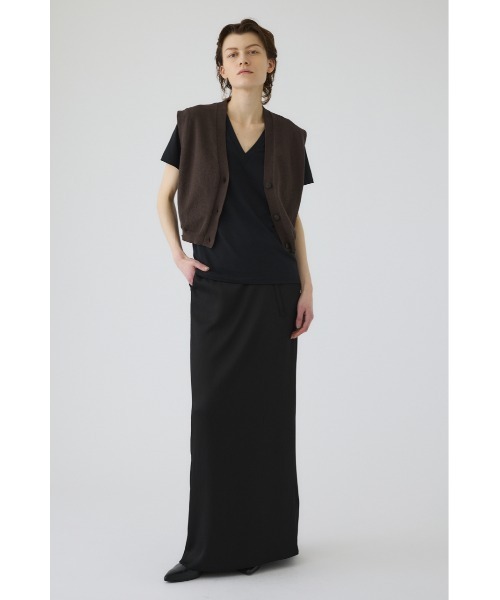 RIM.ARK Minimal cocoon vest セット38 ジレ RIM.ARK ベスト ジレ 夏 Compact knit vest(コンパクト ニット ベスト