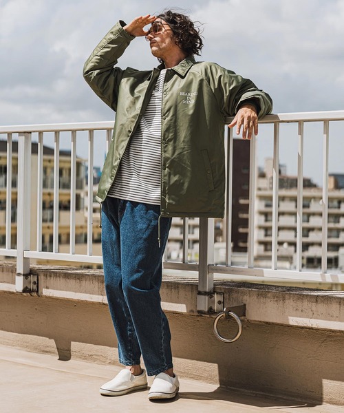「CAMBIO」 長袖Tシャツ L ブラック×ホワイト メンズ_画像7