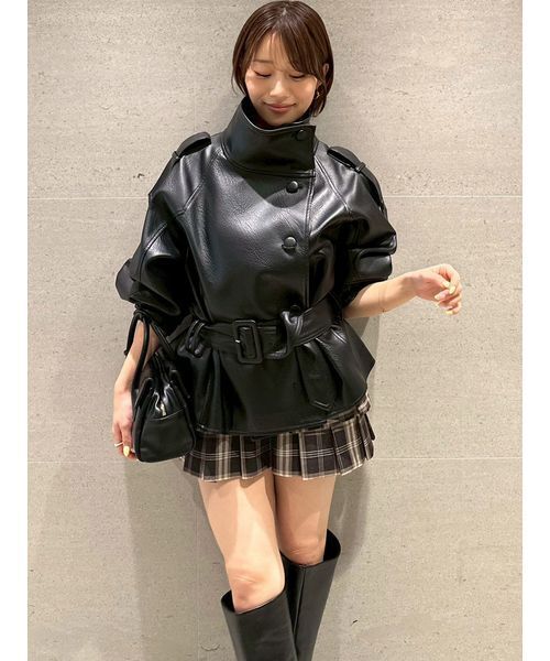 SNIDEL（スナイデル） ブルゾン アウター スタンドカラーバリエミドル