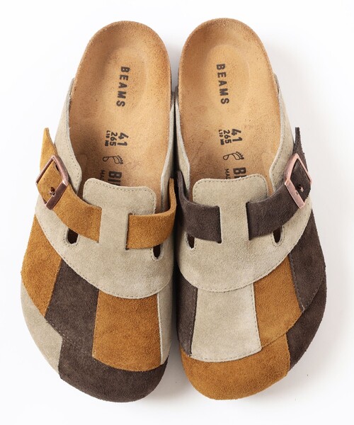 MBT beamsboy 41サイズ　　中古　　ベージュ　サンダル　箱あり BEAMS BOY（ビームス ボーイ） サンダル 「別注」BIRKENSTOCK × BEAMS