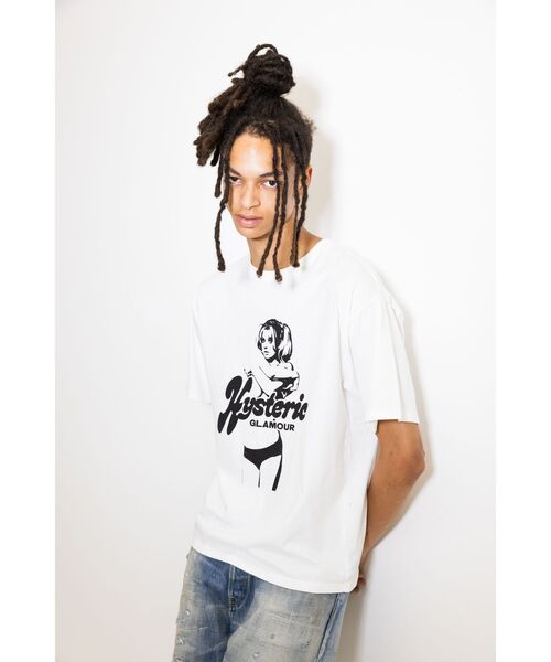 HYSTERIC GLAMOUR（ヒステリックグラマー） 半袖Tシャツ LARGE