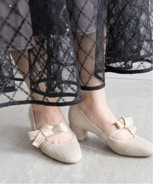 「RANDA」 パンプス M グレー レディース_画像5